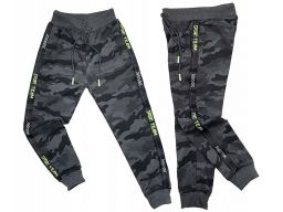 Spodnie dresowe moro skaut r 10 -134/140 cm grey