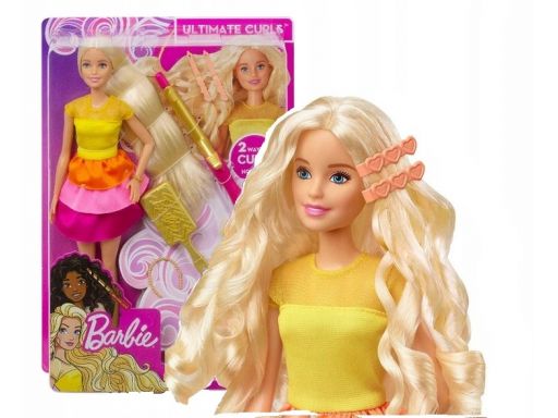 Barbie lalka wspaniałe fryzury akcesoria mattel