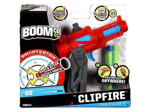 Boomco pistolet na rzutki clipfire 2 rzutki bct10