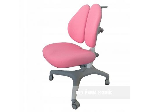Regulowane krzesło fotel bello ii pink