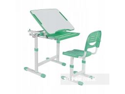Piccolino green regulowane biurko + krzesełko