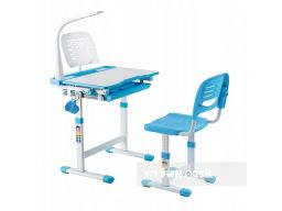 Biurko + krzesełko dla dziecka zestaw cantare blue