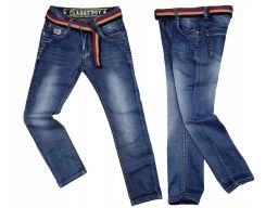 Spodnie jeans elastyczne denver 134 cm