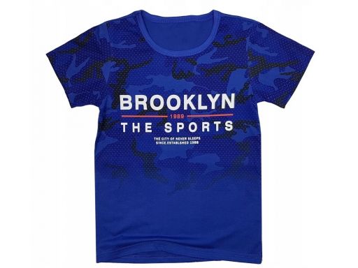 T-shirt koszulka moro brooklyn r 158 cm blue