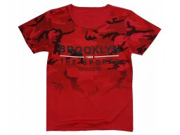 T-shirt koszulka moro brooklyn r 140 cm red