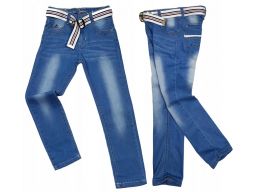 Spodnie jeansy light dunkan r 8 - 128 cm jeans