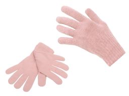 Polskie rękawiczki młodzież dzieci 8 9 10 lat róż