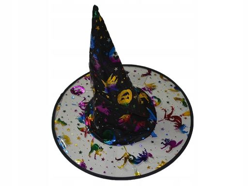 Chs kapelusz wiedźma czarownica helloween 8739
