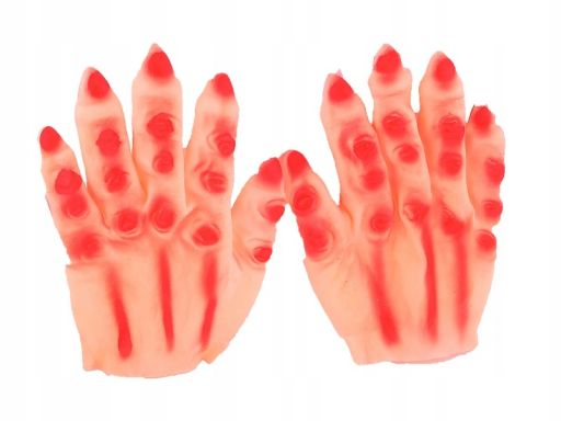 Chs rękawice straszna dłoń helloween 4884