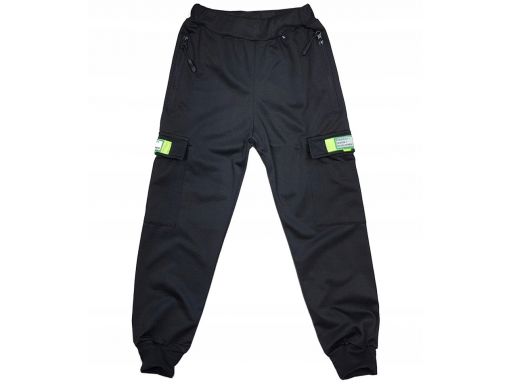 Spodnie dresowe leisure r 16 - 158/164 cm black