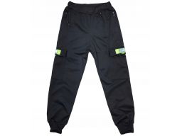 Spodnie dresowe leisure r 16 - 158/164 cm black