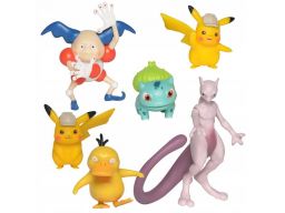 Pokemon pikachu duży zestaw figurek detektyw