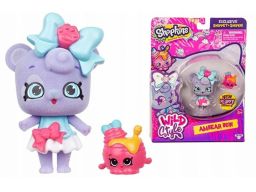 Shopkins lalka ambear shoppet+figurka wild style