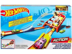 Hot wheels auto - tor skok do celu - gra - mattel