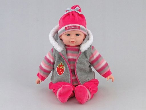 Lalka bobas mówi i śpiewa po polsku jak żywa 35cm