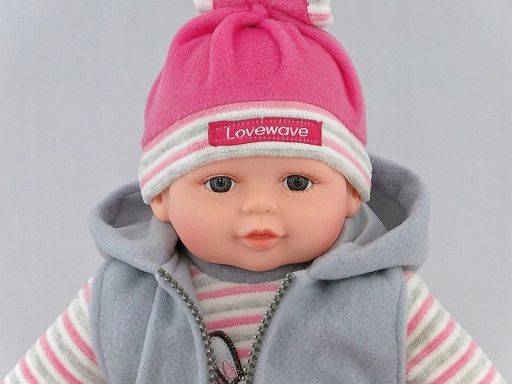 Lalka bobas mówi i śpiewa po polsku jak żywa 35cm