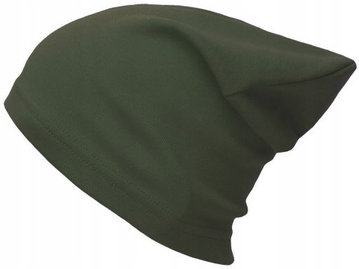 Czapka komin komplet bawełniany 48-56 khaki