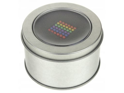 Kulki magnetyczne neocube 3 mm 216 el. tęczowe