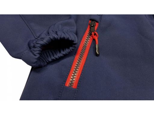 Kurtka softshell run r 10 - 134/140 cm granatowa
