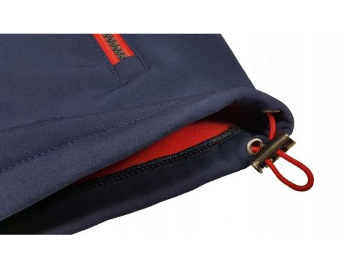 Kurtka softshell run r 10 - 134/140 cm granatowa