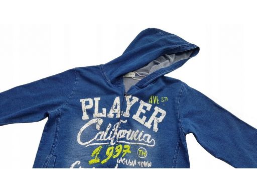 Bluza dresowa jeans player r 152 cm