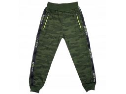 Spodnie moro dresowe create r 8 - 122/128 cm green