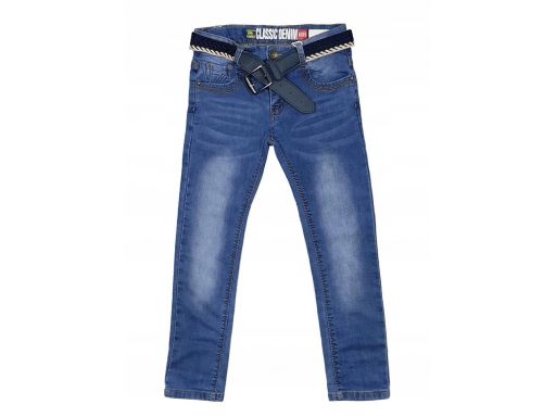 Spodnie jeans elastyczne class denim 8 - 122/128