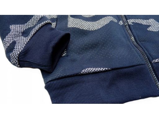 Ciepła bluza moro pluton 10 ok. 134/140 granat