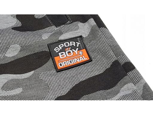 Spodnie dresowe moro bomber r 14 - 158 cm grey