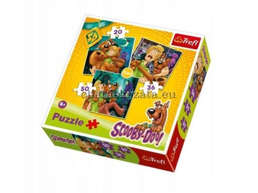 Chs puzzle trefl 3w1 20,30,50 scooby doo 34145