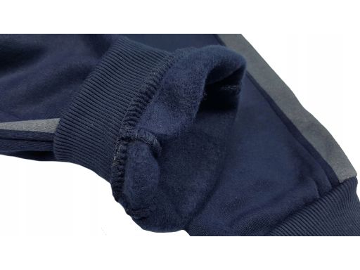 Ciepłe spodnie 79 show r 8 - 122/128 cm granat