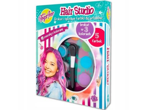 Hair studio farbki do włosów i brokat stn 5768