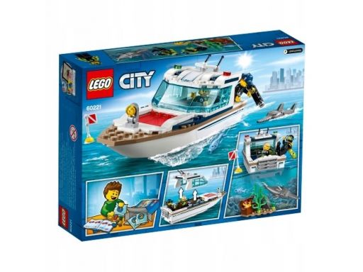Klocki lego city jacht 60221