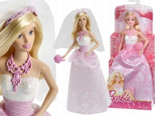 Barbie lalka panna młoda cff37
