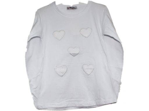 Atabay* bluzka-tuniczka w serca cyrkonie 9-10 l