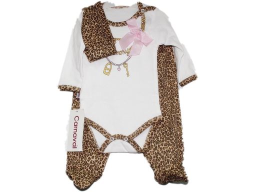 Carnaval* super komplet panterka - 3 cz. 6-9 m