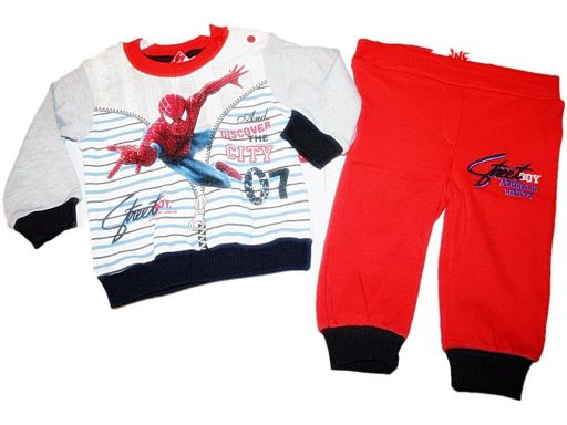 Ine *- komplet spiderman baby - 80 cm