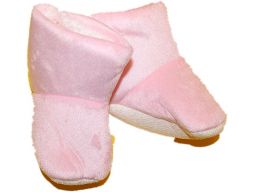 Różowe buciki kozaczki kapcioszki- 6-9 m (12) *
