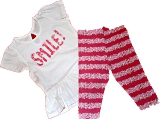 Toddler *- komplet - tunika + legginsy r.3-6 mies.