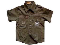 Koszula military solider 6 ok.116 brown
