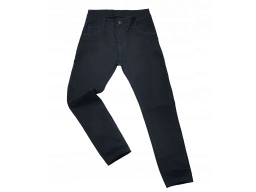 Spodnie slim fashion pro r 14 - 158/164 cm black