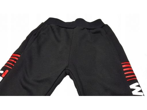 Ciepłe spodnie sport team r 16 - 158/164 cm czarne
