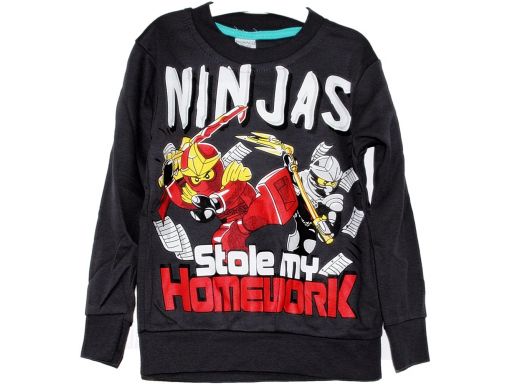 Monaco * bluza bluzka ninjas ninjago 4-5 l 110