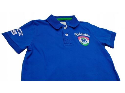 Bluzka polo challenge r 14 - 158/164 cm blue