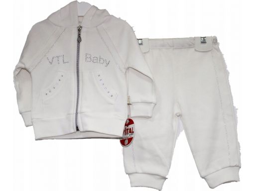 Vital *- dres komplet z cyrkoniami - 6-9 m-cy