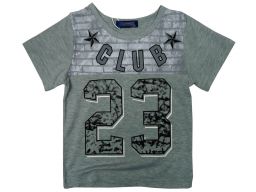 Bluzka t-shirt 23 club rozm.4 ok. 98/104 light