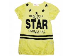 Bluzka smile girl r 4 - 98/104 cm yellow