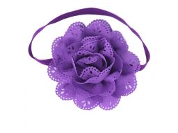 Wycinany kwiatek opaska roczek urodziny od 36 cm