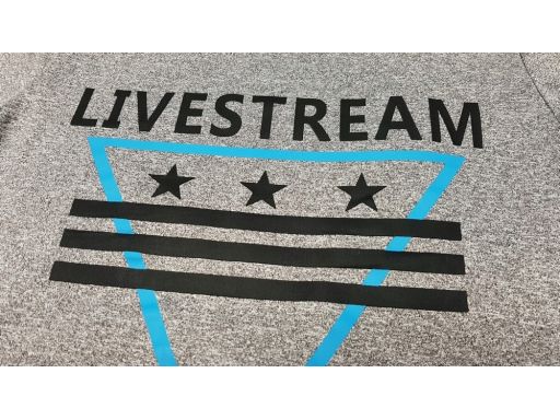 Bluzka t-shirt fit livestream r 8 - 122/128 blue