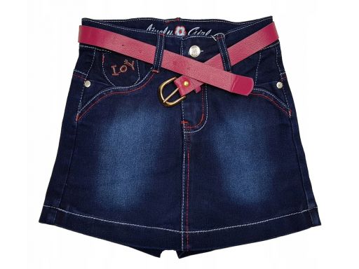 Spódnica - spodenki jeans joy r 110/116 cm